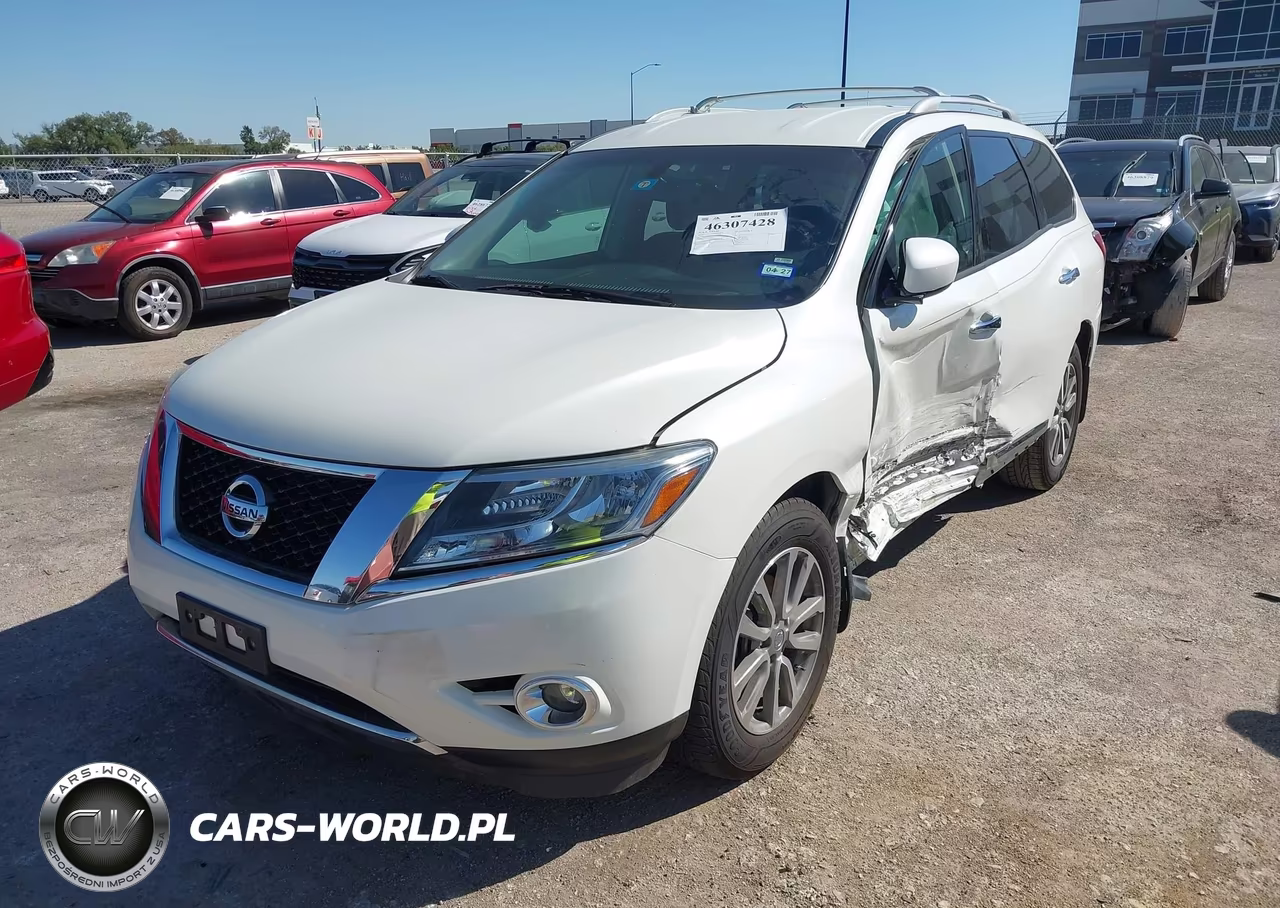 2016 Nissan Pathfinder Sl VIN:5N1AR2MN0GC624817 - 2