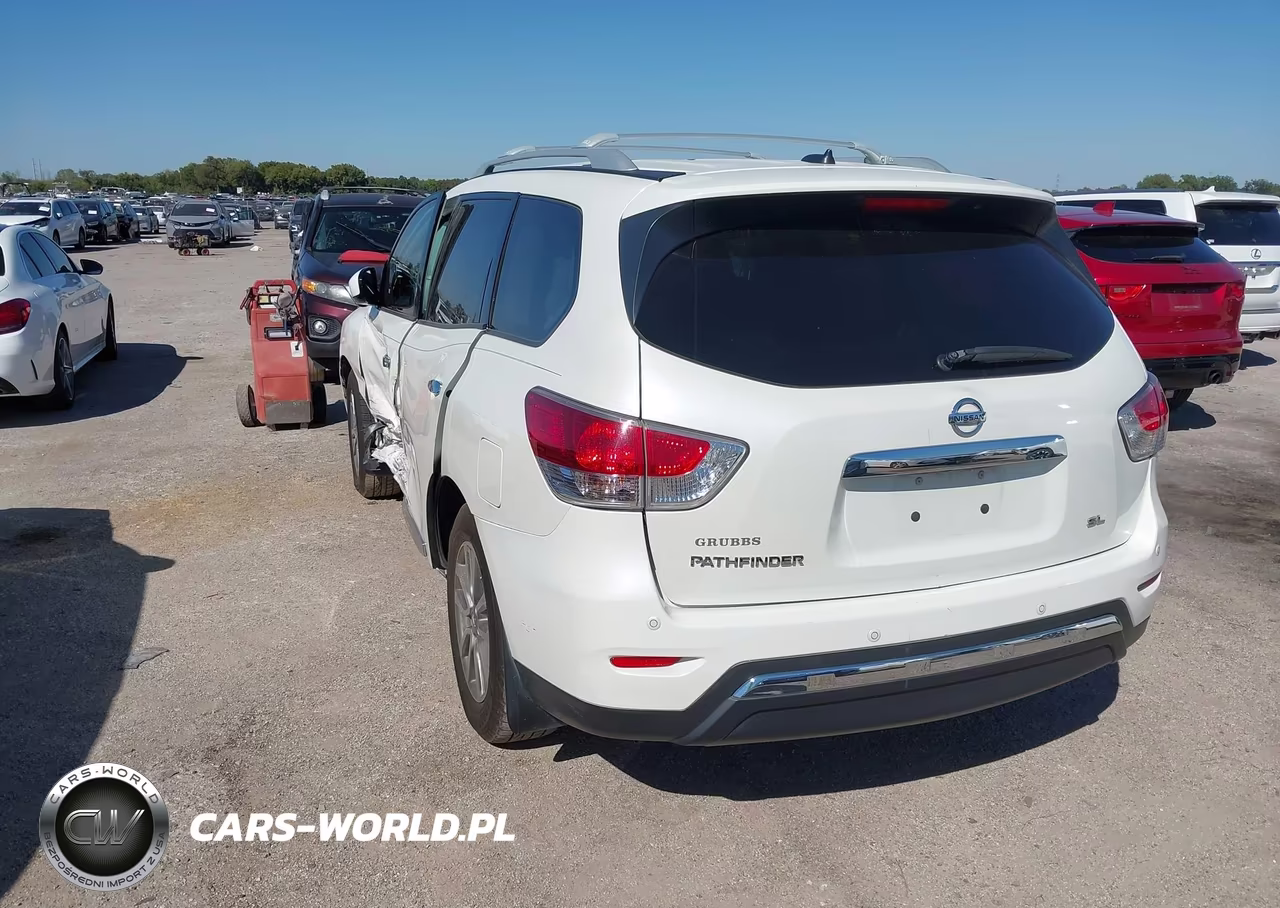 2016 Nissan Pathfinder Sl VIN:5N1AR2MN0GC624817 - 3
