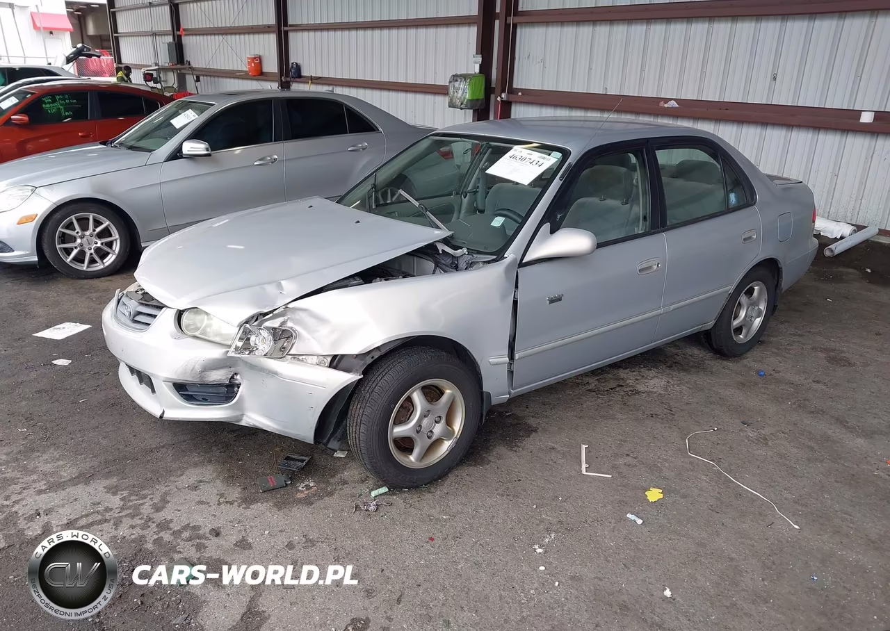 2002 Toyota Corolla Le VIN:2T1BR12E42C585087 - 2