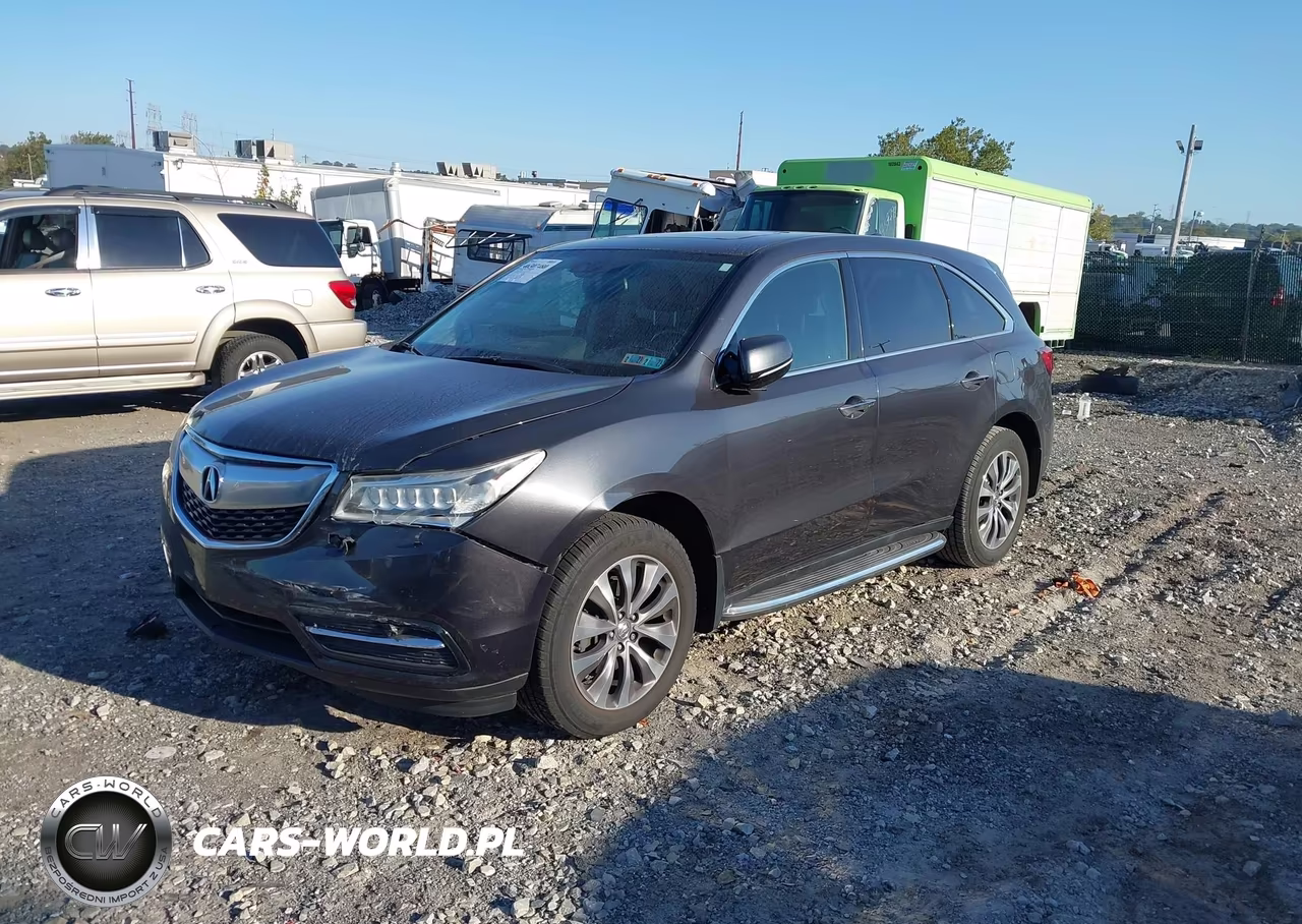 2015 Acura Mdx Technology Pkg W-Entertainment Pkg VIN:5FRYD4H6XFB009899 - 2