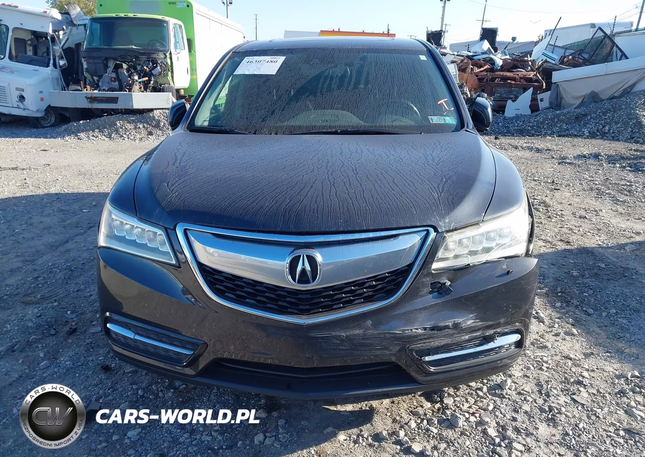 2015 Acura Mdx Technology Pkg W-Entertainment Pkg VIN:5FRYD4H6XFB009899 - 6