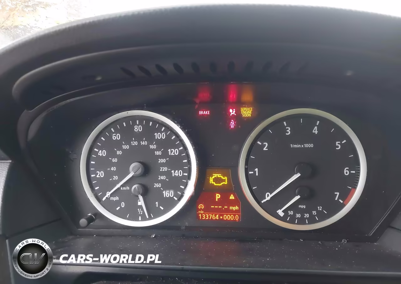 2005 BMW 525I VIN:WBANA53565B858301 - 7