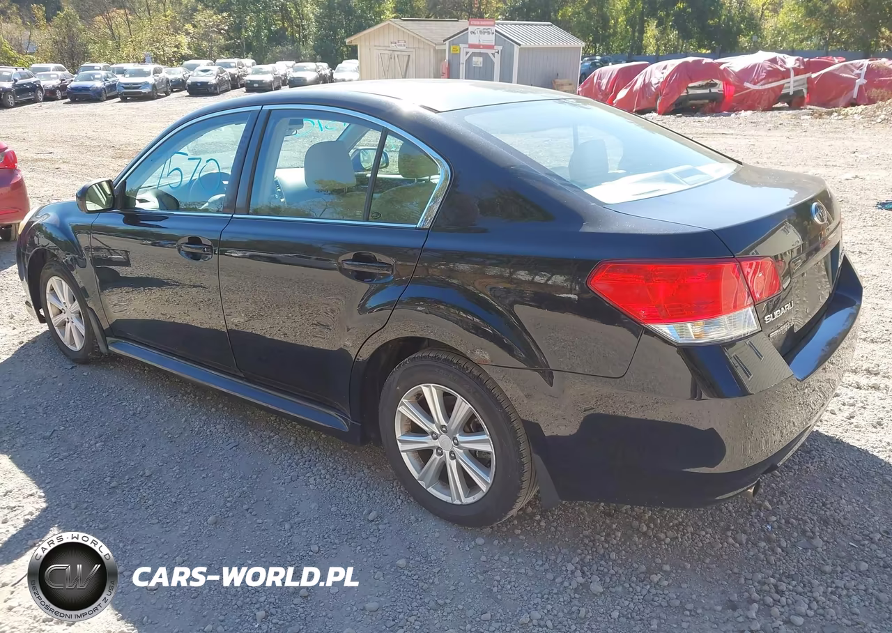 2012 Subaru Legacy 2.5I VIN:4S3BMCA66C3029734 - 3