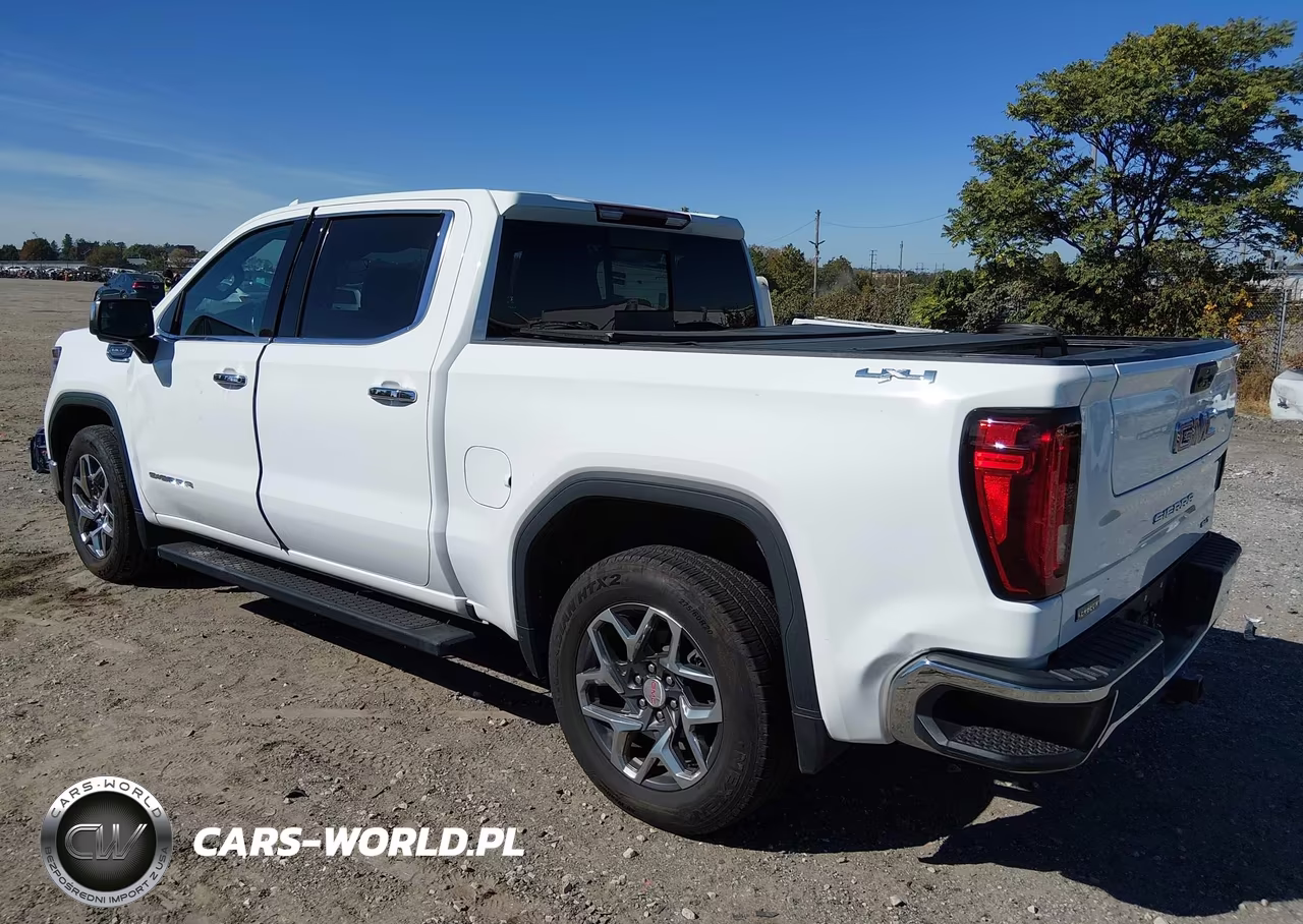 2022 GMC Sierra 1500 4Wd Short Box Slt VIN:3GTUUDED0NG676783 - 3