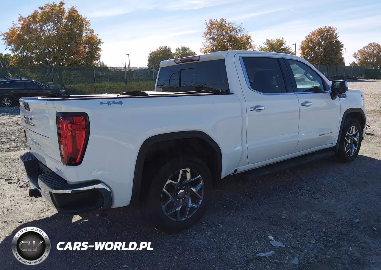 2022 GMC Sierra 1500 4Wd Short Box Slt VIN:3GTUUDED0NG676783 - 4