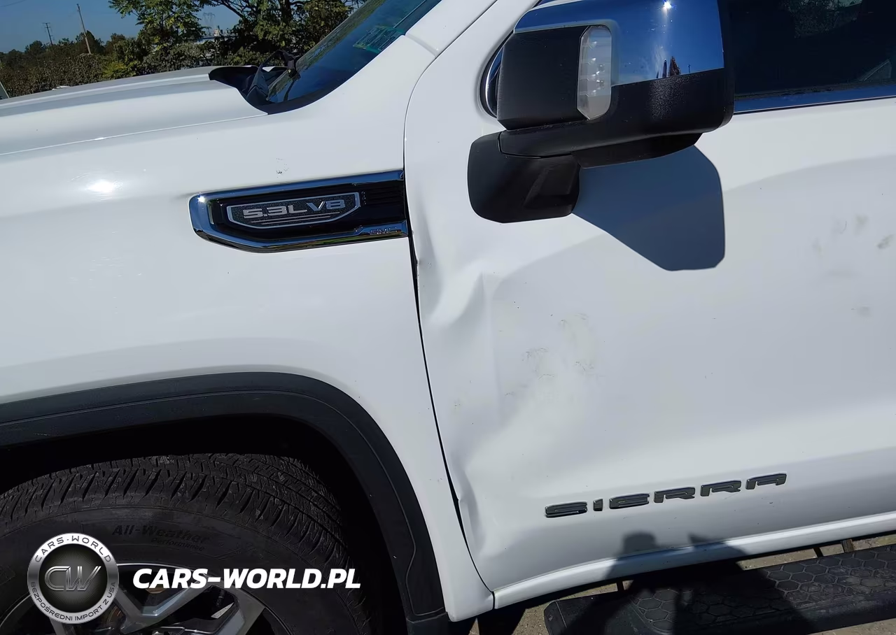 2022 GMC Sierra 1500 4Wd Short Box Slt VIN:3GTUUDED0NG676783 - 6