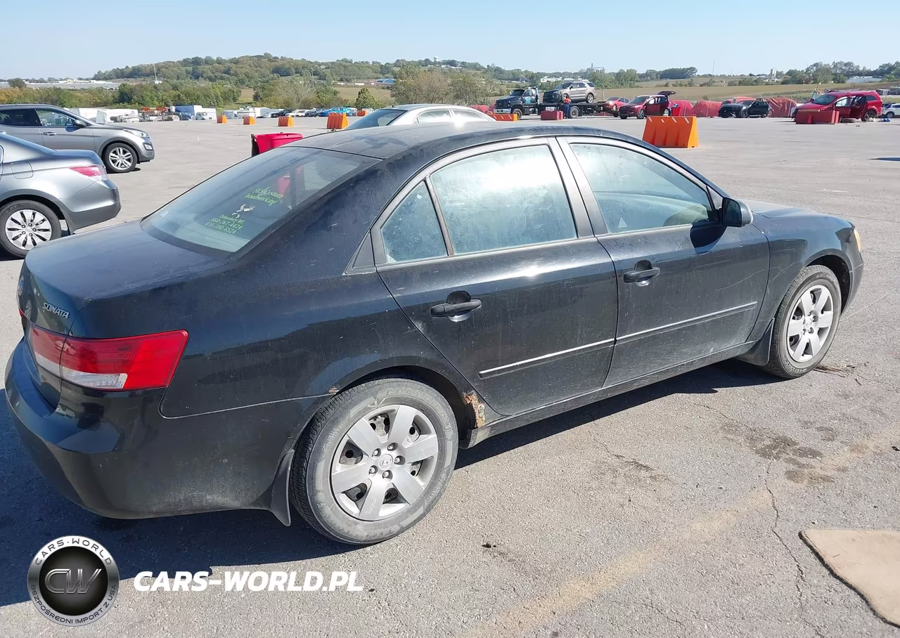 2006 Hyundai Sonata Gl VIN:KMHET46C56A106030 - 4