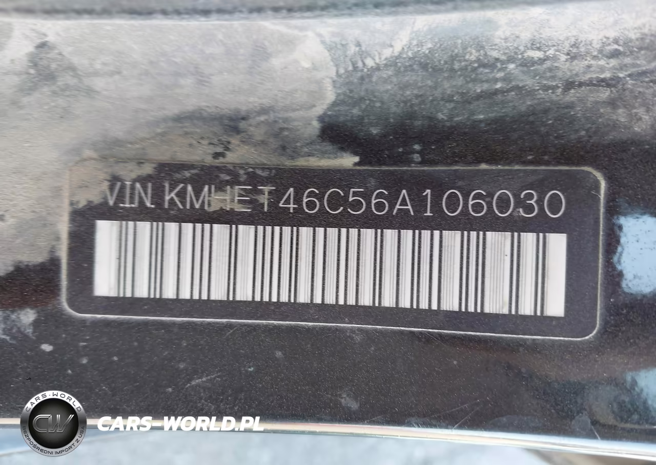 2006 Hyundai Sonata Gl VIN:KMHET46C56A106030 - 9