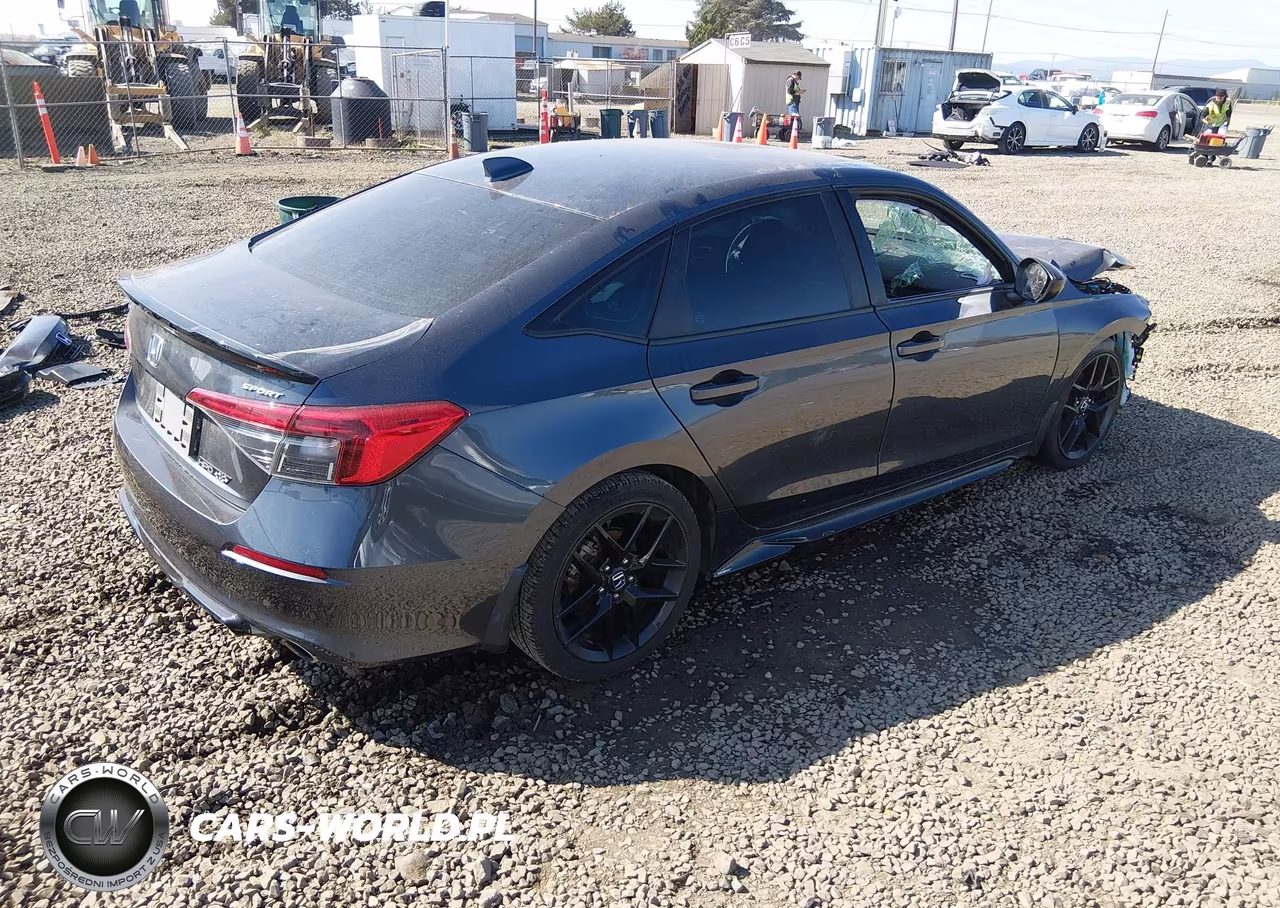 2022 Honda Civic Sport VIN:2HGFE2F54NH534889 - 4