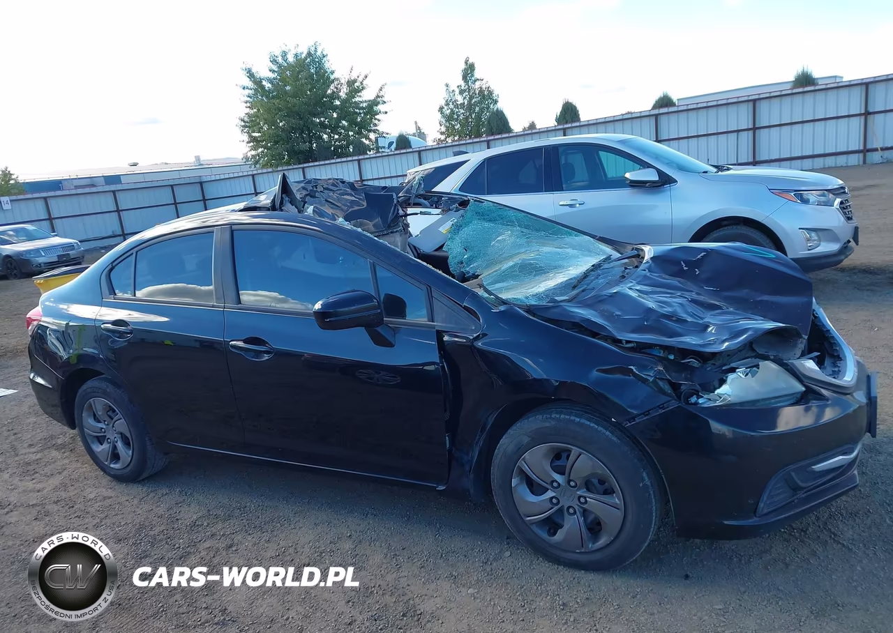 2014 Honda Civic Lx VIN:19XFB2F55EE267359 - 14