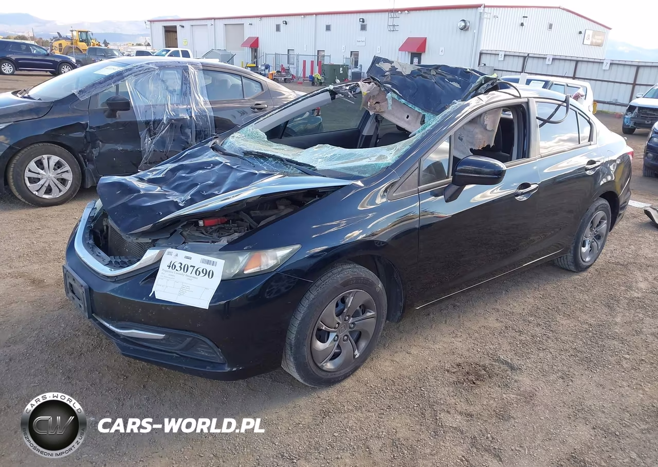 2014 Honda Civic Lx VIN:19XFB2F55EE267359 - 2