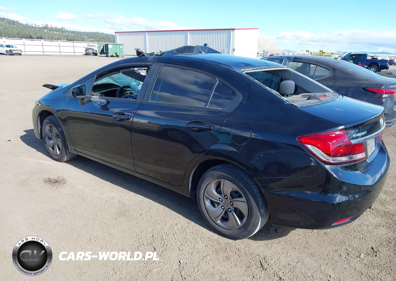 2014 Honda Civic Lx VIN:19XFB2F55EE267359 - 3