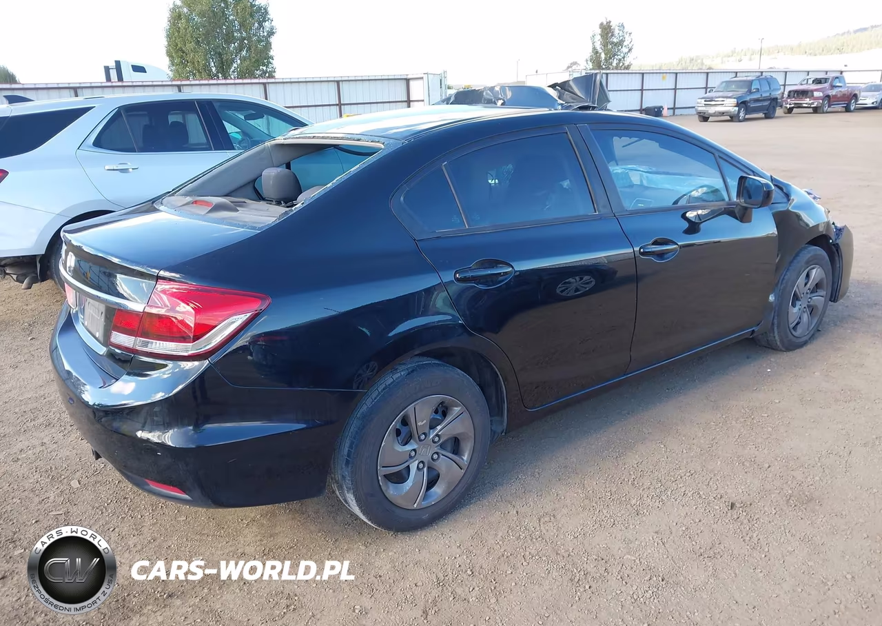 2014 Honda Civic Lx VIN:19XFB2F55EE267359 - 4