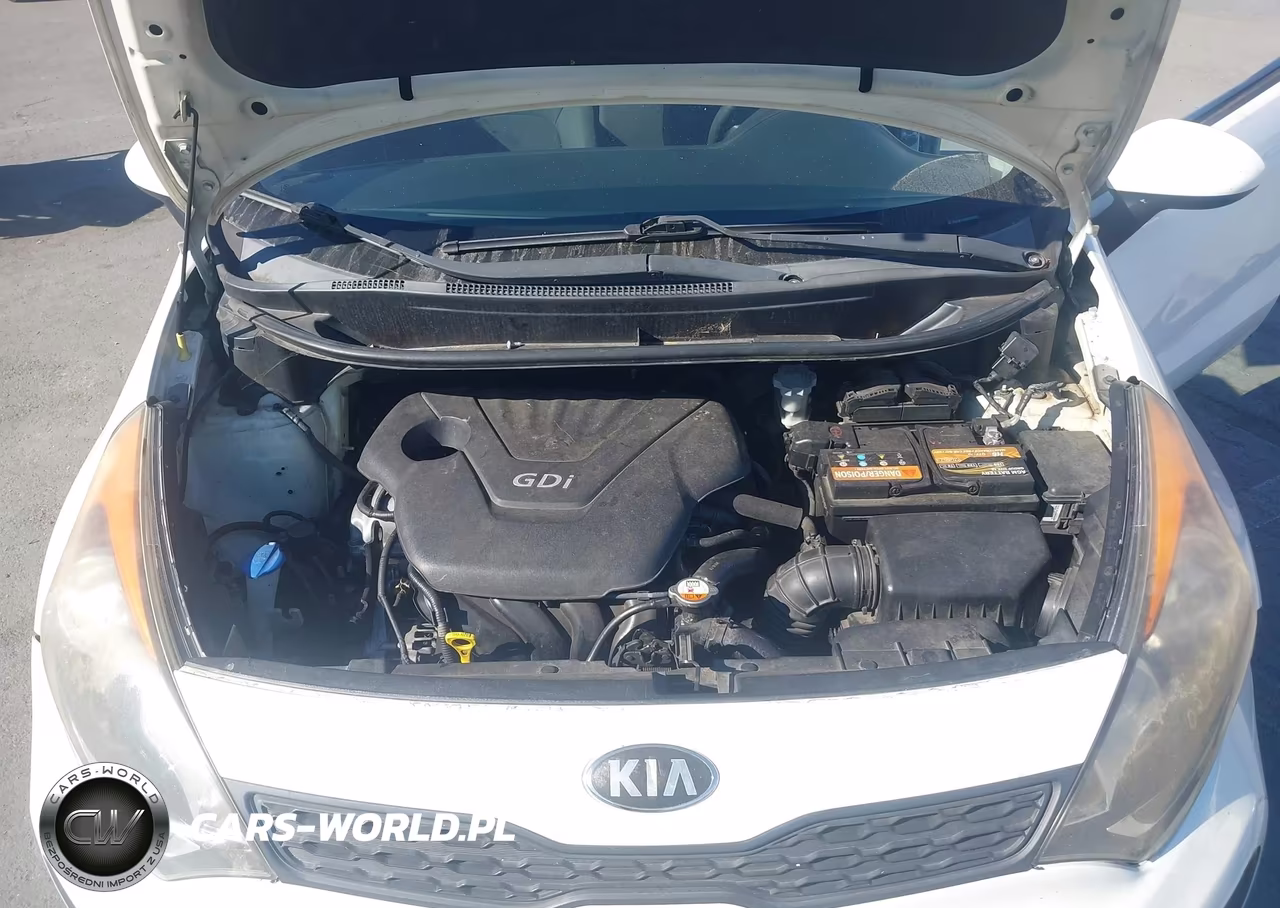 2013 Kia Rio Lx VIN:KNADM5A36D6285122 - 10