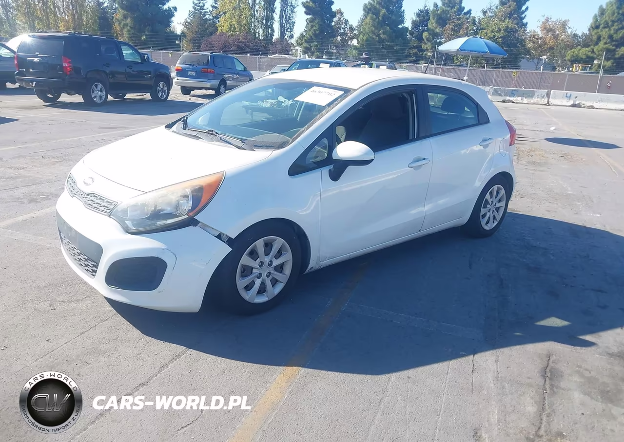 2013 Kia Rio Lx VIN:KNADM5A36D6285122 - 2