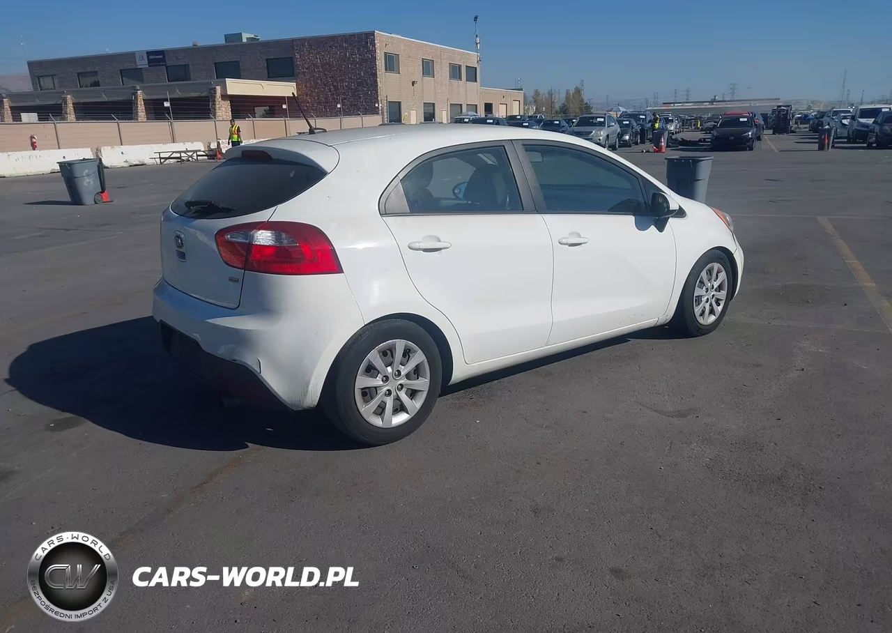 2013 Kia Rio Lx VIN:KNADM5A36D6285122 - 4