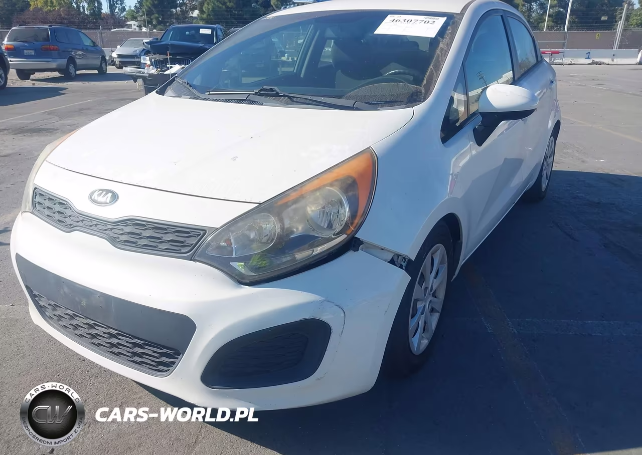 2013 Kia Rio Lx VIN:KNADM5A36D6285122 - 6