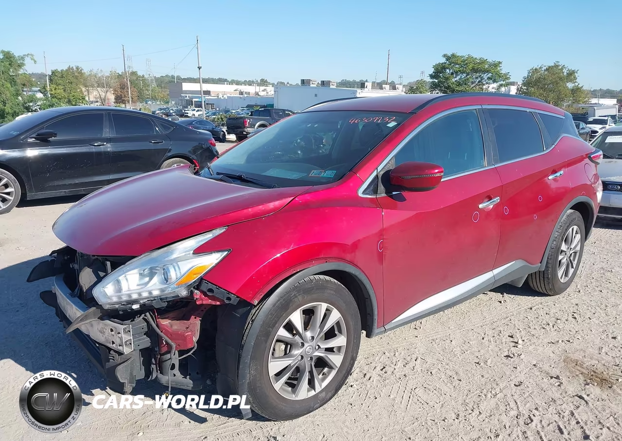 2017 Nissan Murano Sv VIN:5N1AZ2MH0HN115021 - 2