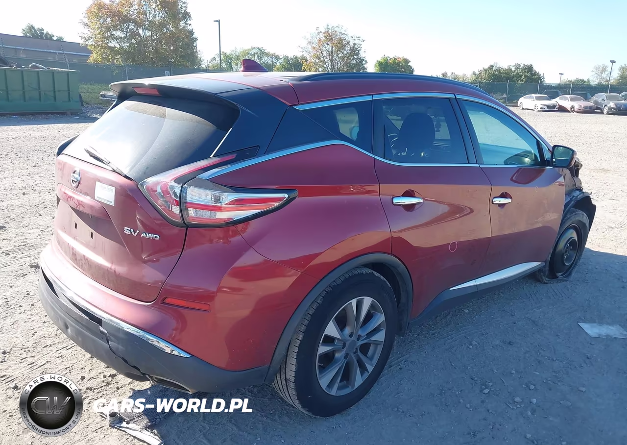 2017 Nissan Murano Sv VIN:5N1AZ2MH0HN115021 - 4