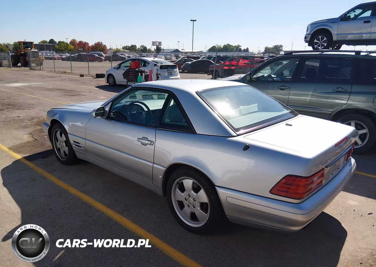 2000 Mercedes-Benz Sl 500 VIN:WDBFA68F7YF187893 - 3