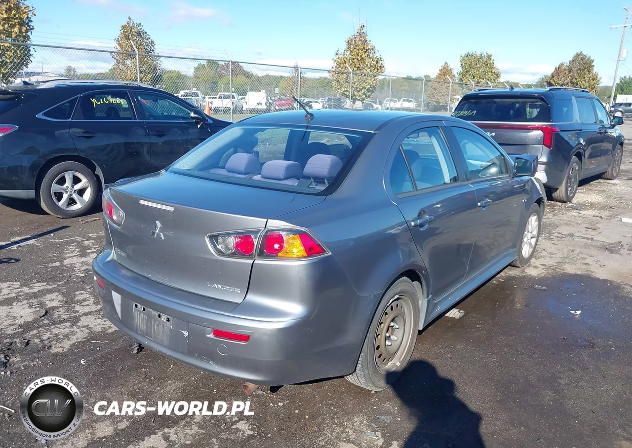 2015 Mitsubishi Lancer Es VIN:JA32U2FU0FU001409 - 4