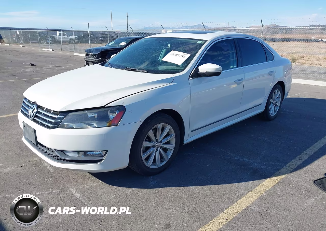 2012 Volkswagen Passat 2.5L Sel Premium VIN:1VWCP7A31CC078717 - 2