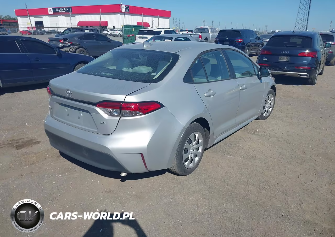 2023 Toyota Corolla Le VIN:5YFB4MDE7PP040280 - 4