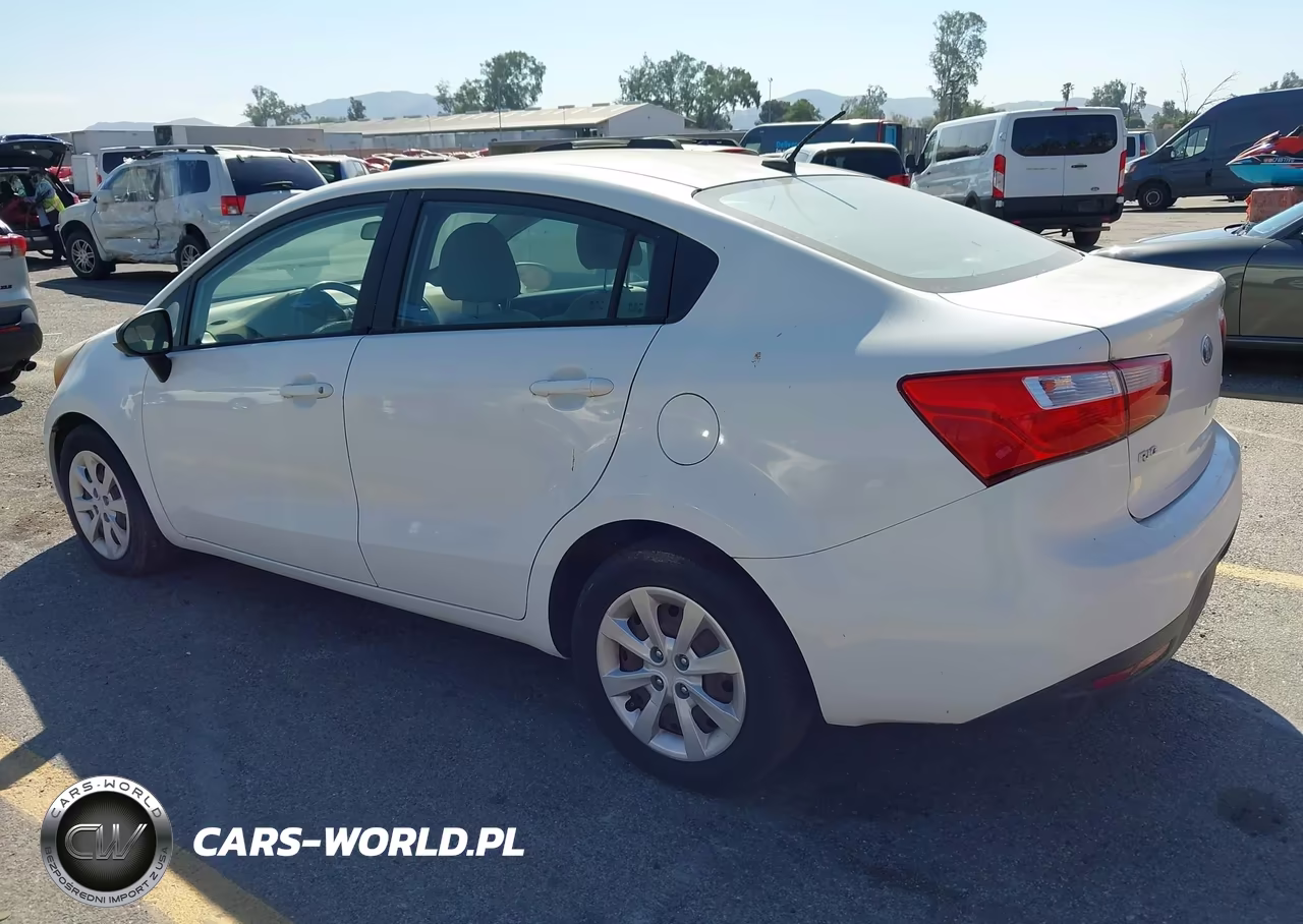 2013 Kia Rio Lx VIN:KNADM4A3XD6147612 - 3