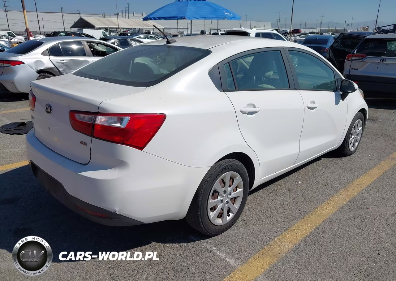 2013 Kia Rio Lx VIN:KNADM4A3XD6147612 - 4