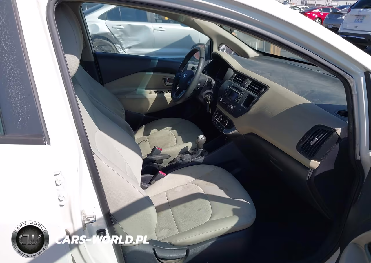 2013 Kia Rio Lx VIN:KNADM4A3XD6147612 - 5