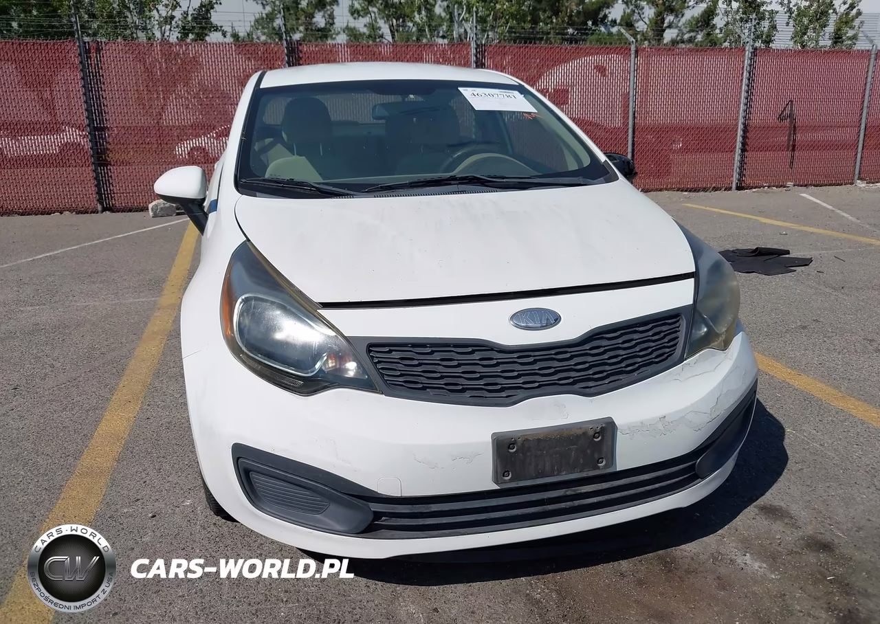 2013 Kia Rio Lx VIN:KNADM4A3XD6147612 - 6