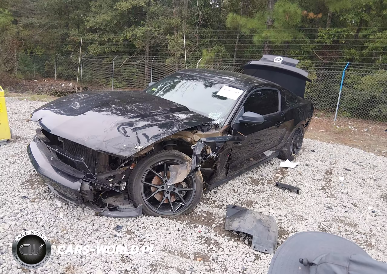 2012 Ford Mustang V6 VIN:1ZVBP8AM7C5240123 - 2
