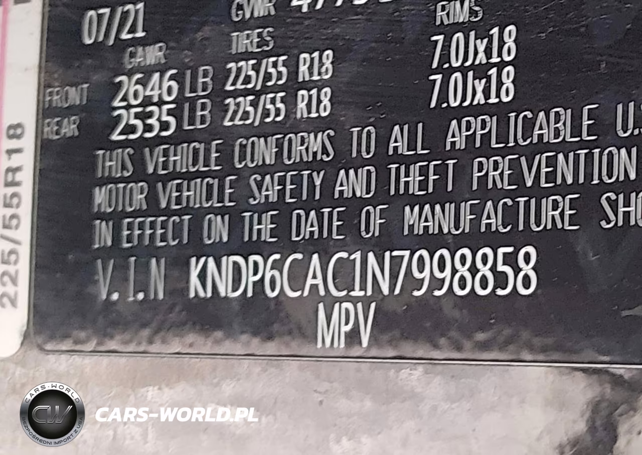 2022 Kia Sportage Nightfall Edition VIN:KNDP6CAC1N7998858 - 9