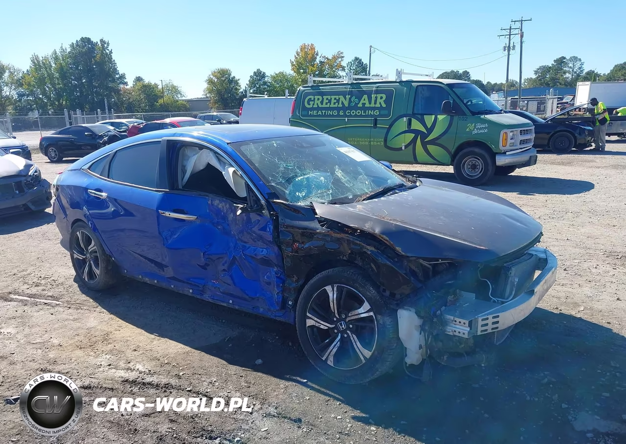 2017 Honda Civic Touring VIN:2HGFC1F90HH653336 - 13