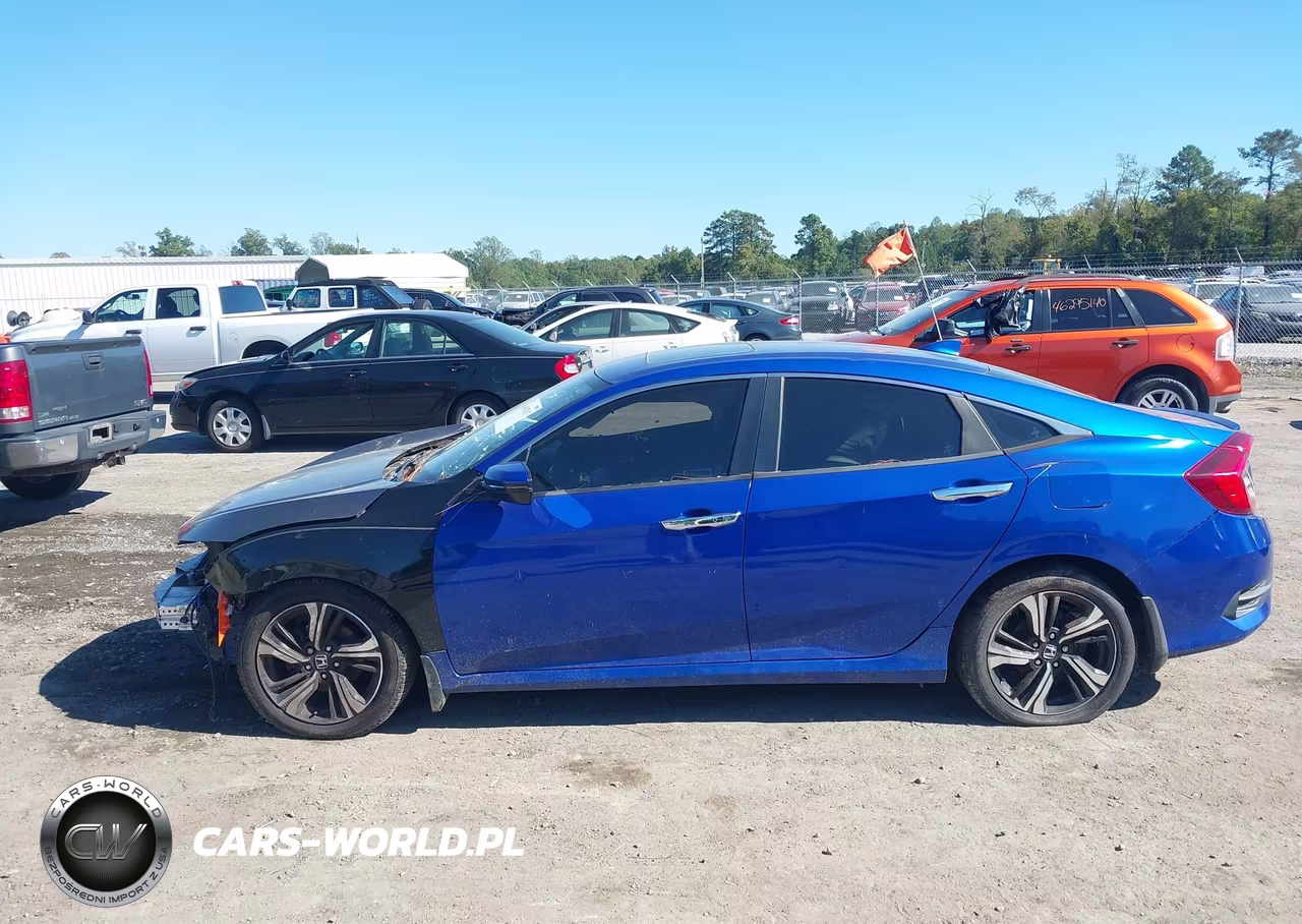 2017 Honda Civic Touring VIN:2HGFC1F90HH653336 - 14
