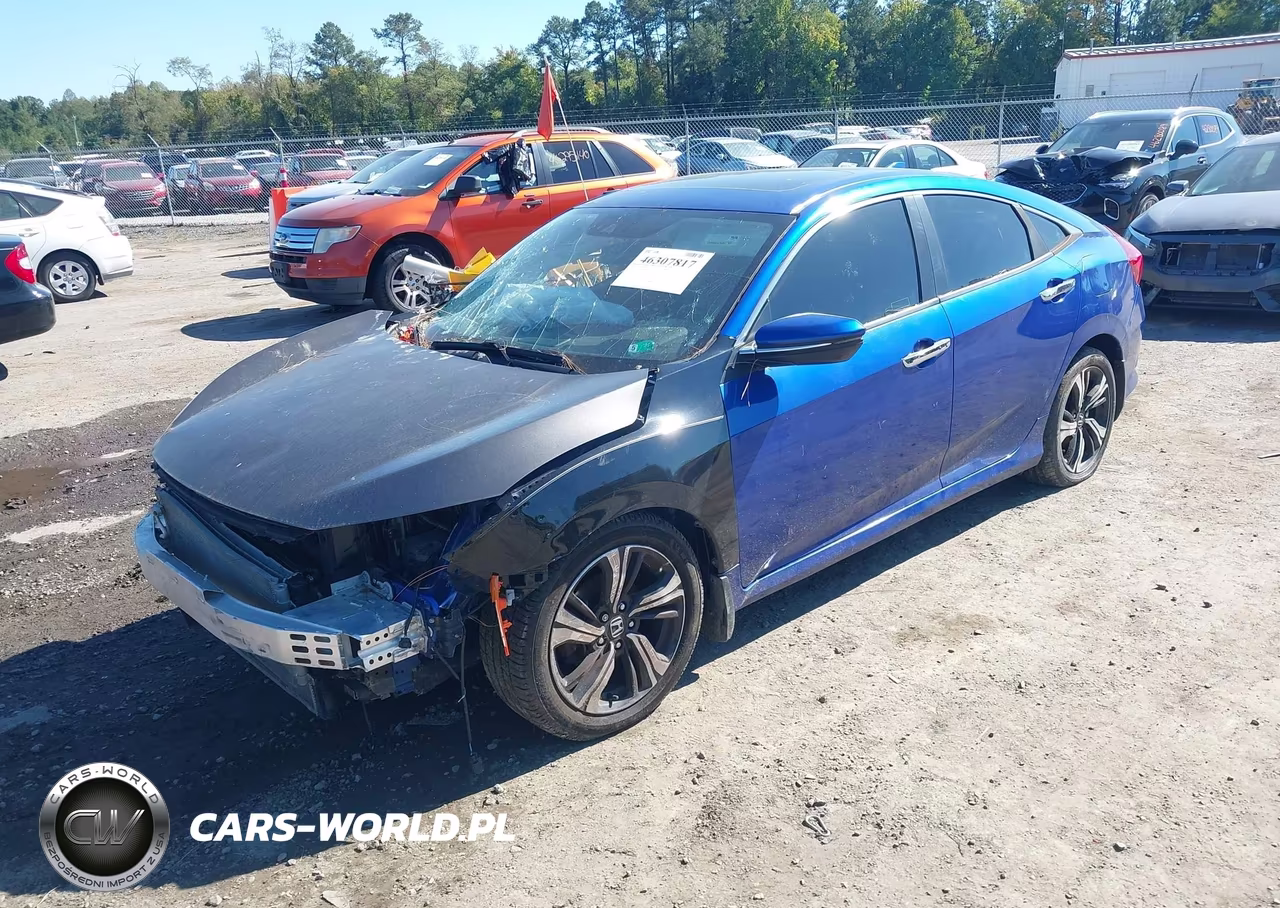 2017 Honda Civic Touring VIN:2HGFC1F90HH653336 - 2