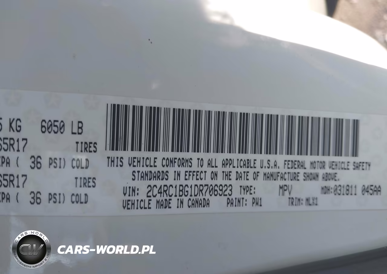 2013 Chrysler Town & Country Touring VIN:2C4RC1BG1DR706923 - 9