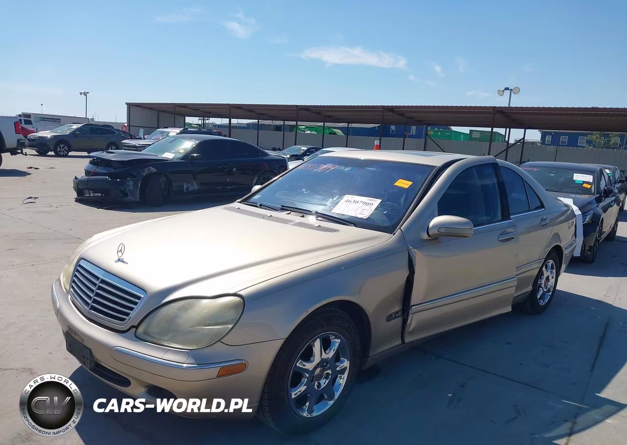 2001 Mercedes-Benz S 500 VIN:WDBNG75J61A141743 - 2