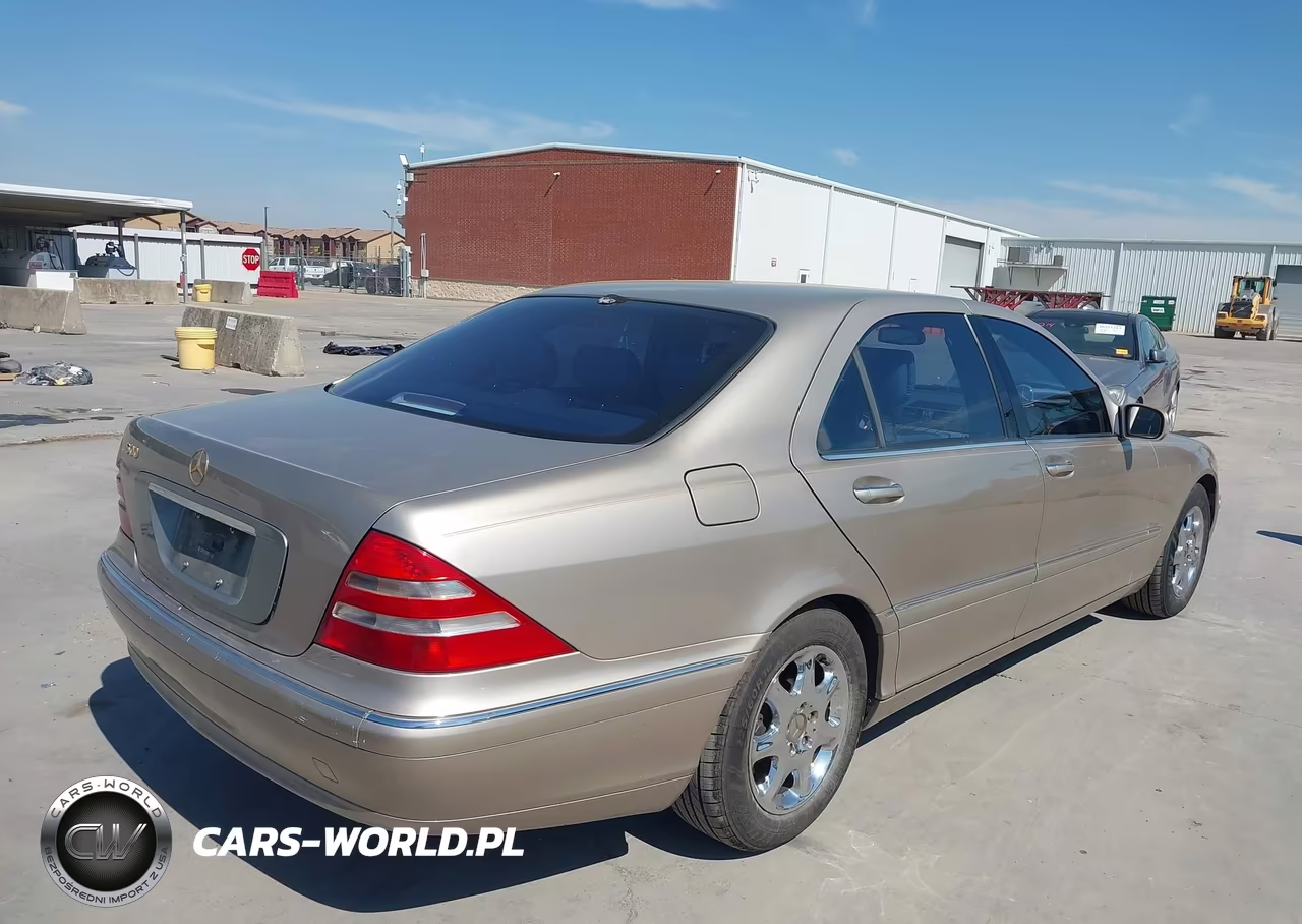 2001 Mercedes-Benz S 500 VIN:WDBNG75J61A141743 - 4