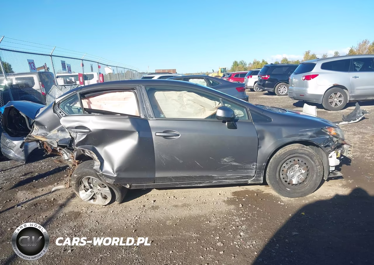 2012 Honda Civic Lx VIN:2HGFB2F57CH584451 - 13