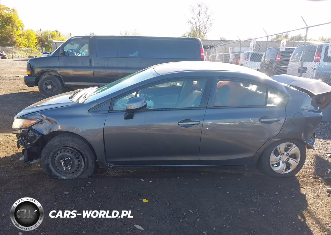2012 Honda Civic Lx VIN:2HGFB2F57CH584451 - 14