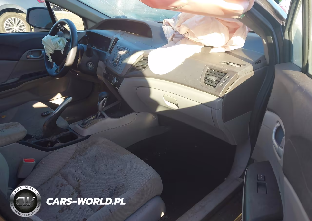 2012 Honda Civic Lx VIN:2HGFB2F57CH584451 - 5