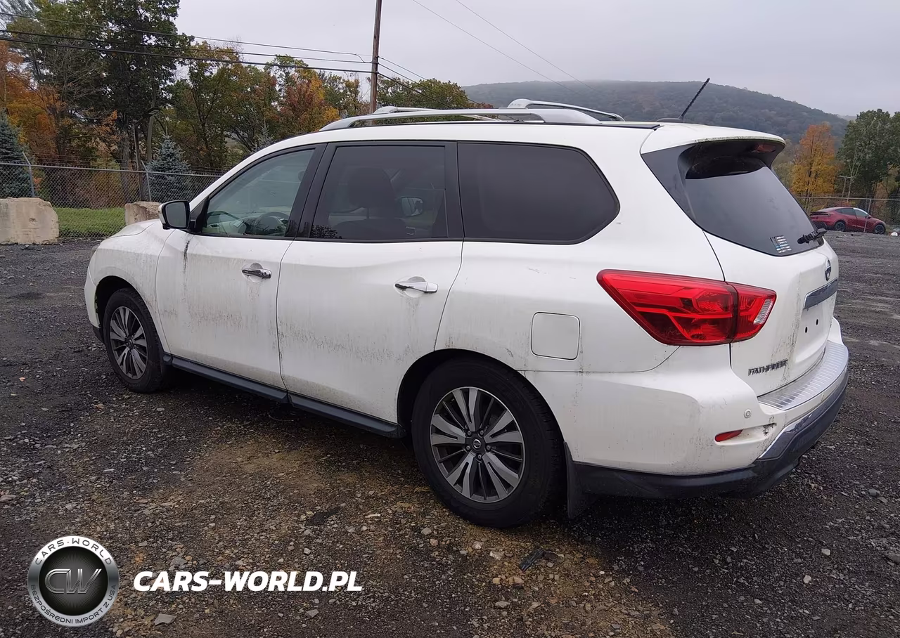2017 Nissan Pathfinder S-Sv-Sl-Platinum VIN:5N1DR2MM8HC612095 - 3