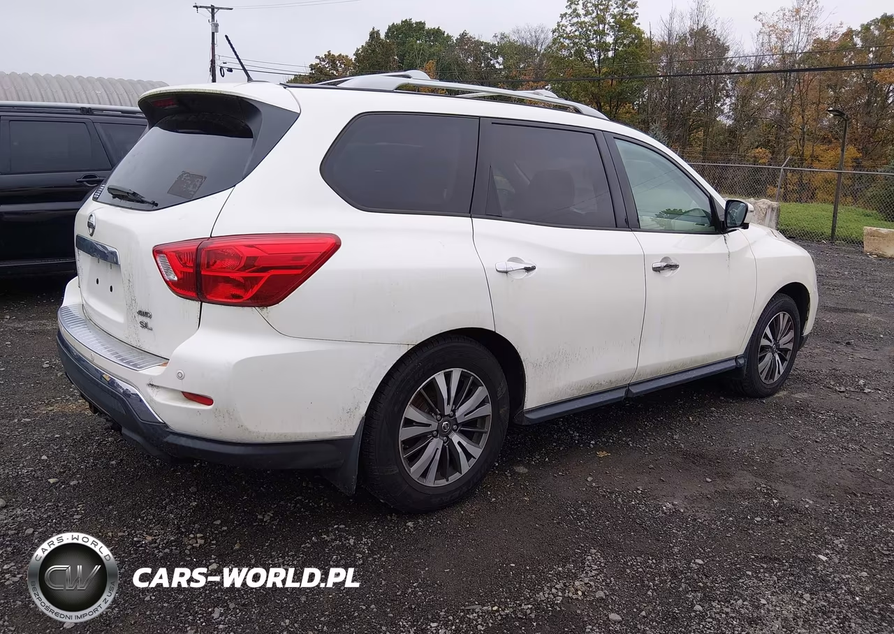 2017 Nissan Pathfinder S-Sv-Sl-Platinum VIN:5N1DR2MM8HC612095 - 4