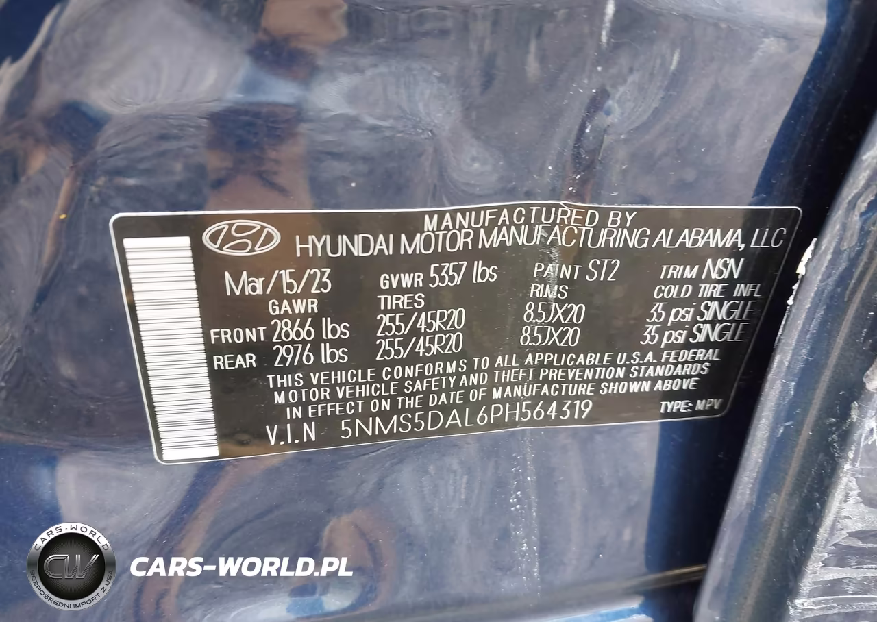 2023 Hyundai Santa Fe Calligraphy VIN:5NMS5DAL6PH564319 - 9