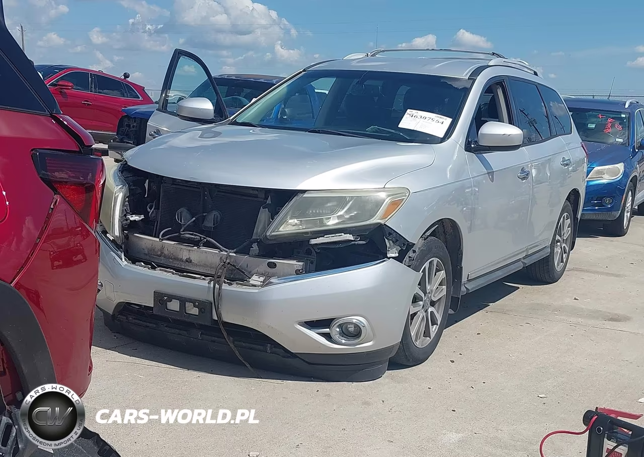 2013 Nissan Pathfinder Sl VIN:5N1AR2MN6DC667134 - 2