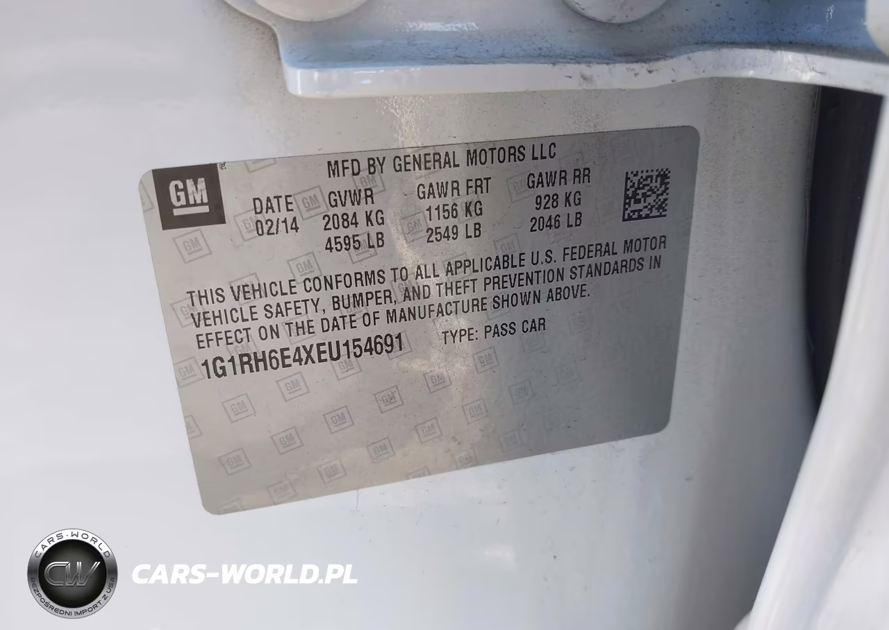 2014 Chevrolet Volt VIN:1G1RH6E4XEU154691 - 9