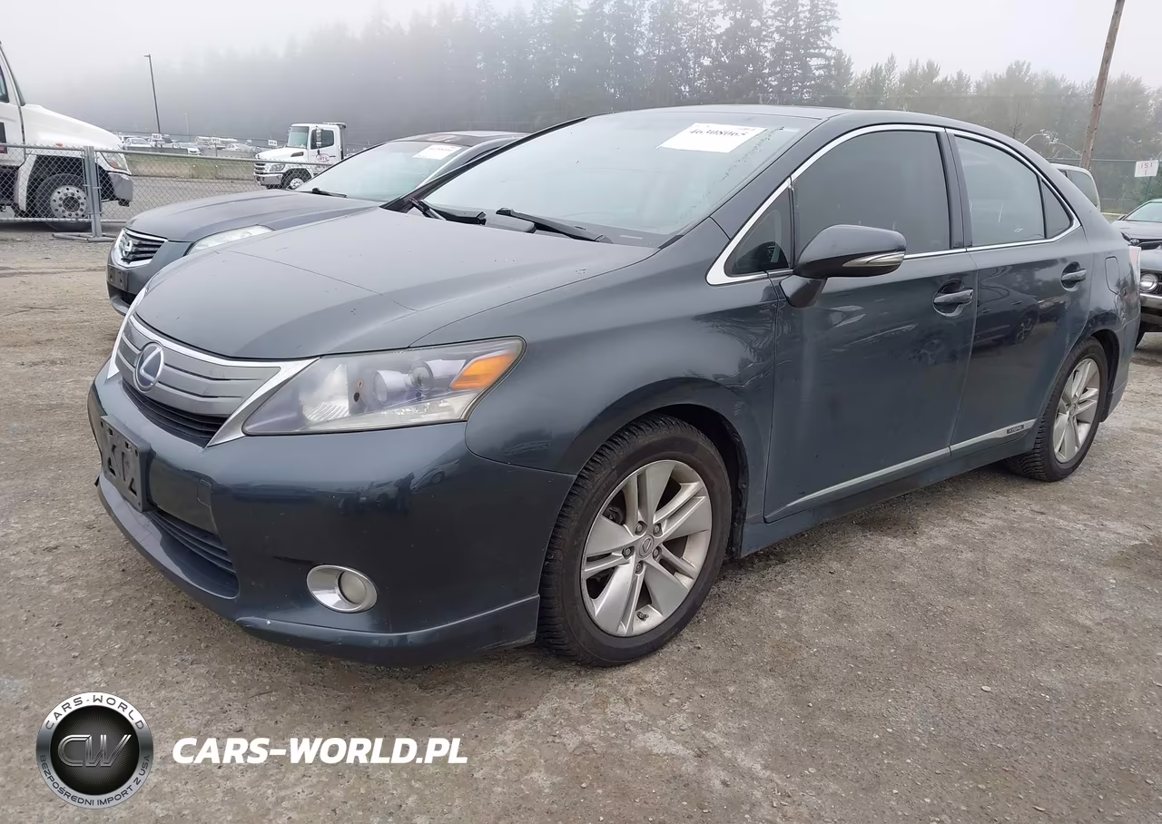 2010 Lexus Hs 250H VIN:JTHBB1BA9A2007452 - 2