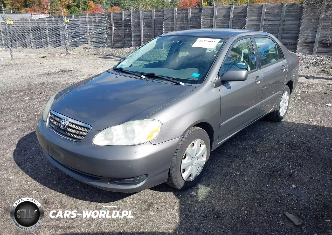 2008 Toyota Corolla Le VIN:2T1BR32E88C856446 - 2