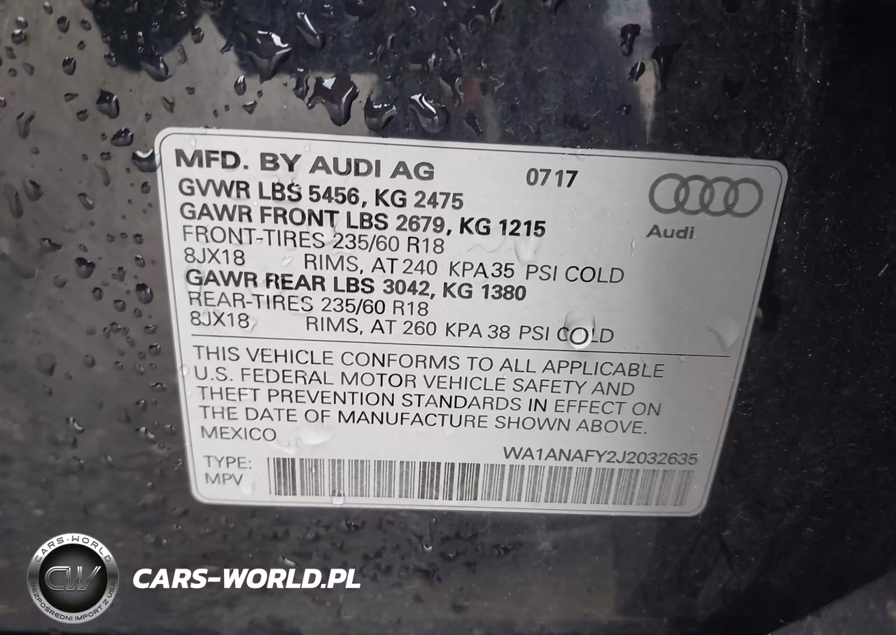 2018 Audi Q5 2.0T Premium-2.0T Tech Premium VIN:WA1ANAFY2J2032635 - 9
